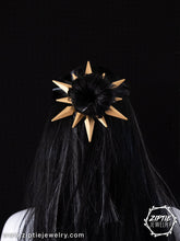 Load image into Gallery viewer, Celestial Hair Bun Crown