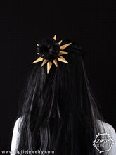 Load image into Gallery viewer, Celestial Hair Bun Crown