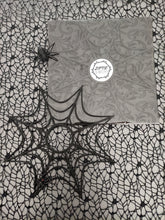 Load image into Gallery viewer, Spider Web Hair Bun Accessory - Gothic Spider Hair Band for Unique Hairstyles