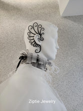 Load image into Gallery viewer, Mystical Black Fairy Ear Cuffs with Elegant Swirls