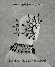 Load image into Gallery viewer, Sattement Black Beaded Ear Cuff