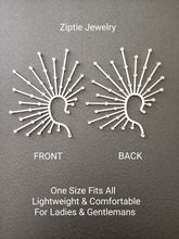 Load image into Gallery viewer, Avant-Garde Statement Ear Cuff with Silver Rhinestones