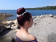 Load image into Gallery viewer, Beaded Hair Bun Band
