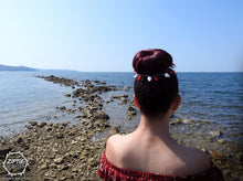 Load image into Gallery viewer, Beaded Hair Bun Band