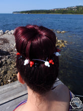 Load image into Gallery viewer, Beaded Hair Bun Band