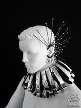Load image into Gallery viewer, Silver Spike Ear Cuff