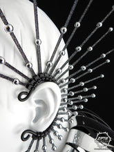 Load image into Gallery viewer, Silver Spike Ear Cuff
