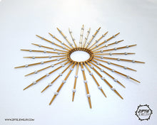 Load image into Gallery viewer, Rhinestone Gold Halo Hair Bun Headdress