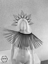 Load image into Gallery viewer, Halo Feather Zip Tie Crown
