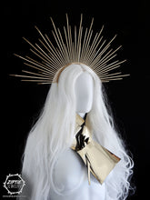 Load image into Gallery viewer, Gold Spike Halo Crown