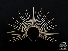 Load image into Gallery viewer, Gold Spike Halo Crown