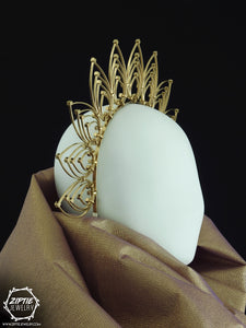 Gold Halo Zip Tie Crown