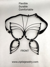 Load image into Gallery viewer, Butterfly Zip Tie Mask