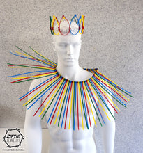 Load image into Gallery viewer, Multicolor Spike Set, Crown + Collar