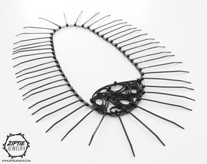 Oval Spike Necklace