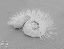 Load image into Gallery viewer, Snow Hedgehog Necklace