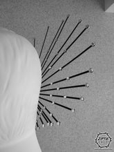 Load image into Gallery viewer, Spike Ear Cuff with Silver Rhinestones