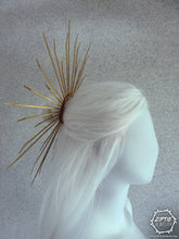 Load image into Gallery viewer, Spike Halo Hair Bun Band
