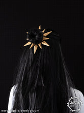 Load image into Gallery viewer, Celestial Hair Bun Crown
