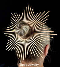 Load image into Gallery viewer, Star Spike Halo Hair Bun Band
