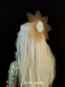 Star Spike Halo Hair Bun Band