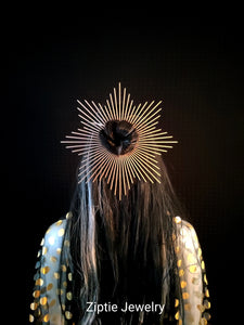 Star Spike Halo Hair Bun Band