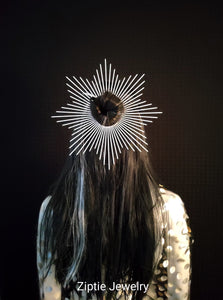Star Spike Halo Hair Bun Band