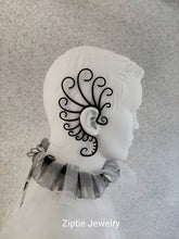 Load image into Gallery viewer, Mystical Black Fairy Ear Cuffs with Elegant Swirls
