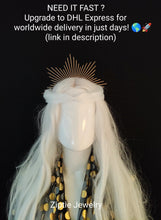 Load image into Gallery viewer, Star Spike Halo Hair Bun Band
