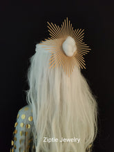 Load image into Gallery viewer, Star Spike Halo Hair Bun Band
