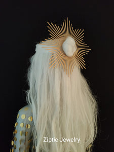 Star Spike Halo Hair Bun Band