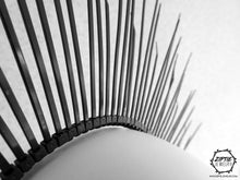 Load image into Gallery viewer, Black Spike Zip Tie Halo Crown
