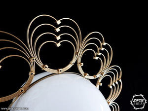 Gold Heart Crown