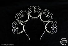 Load image into Gallery viewer, Silver Heart Crown
