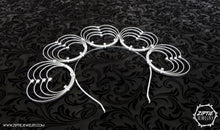 Load image into Gallery viewer, Silver Heart Crown
