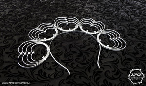 Silver Heart Crown