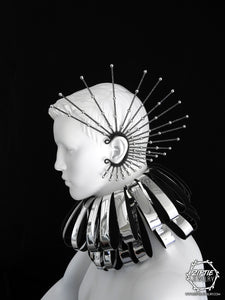 Silver Spike Ear Cuff