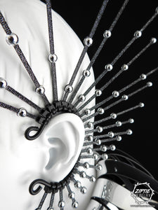 Silver Spike Ear Cuff