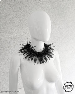 Black Spike Choker