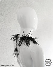 Load image into Gallery viewer, Black Spike Choker
