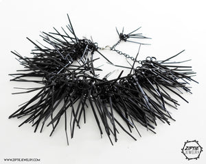 Black Spike Choker