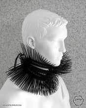 Load image into Gallery viewer, Black Spike Choker
