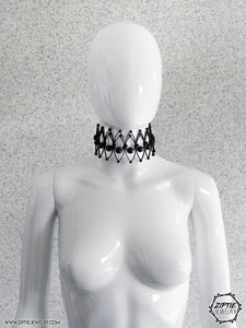 Black Beaded Choker