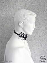 Load image into Gallery viewer, Black Beaded Choker
