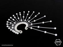 Load image into Gallery viewer, White Pearl Ear Cuff
