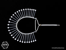 Load image into Gallery viewer, White Pearl Spike Collar
