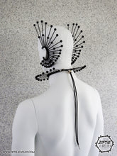 Load image into Gallery viewer, Futuristic Black Spike Ear Cuff
