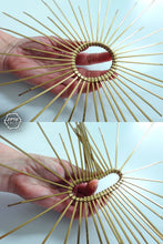Load image into Gallery viewer, Spike Halo Hair Bun Band
