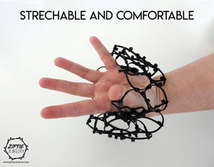 Futuristic Elizabethan Style Bracelet