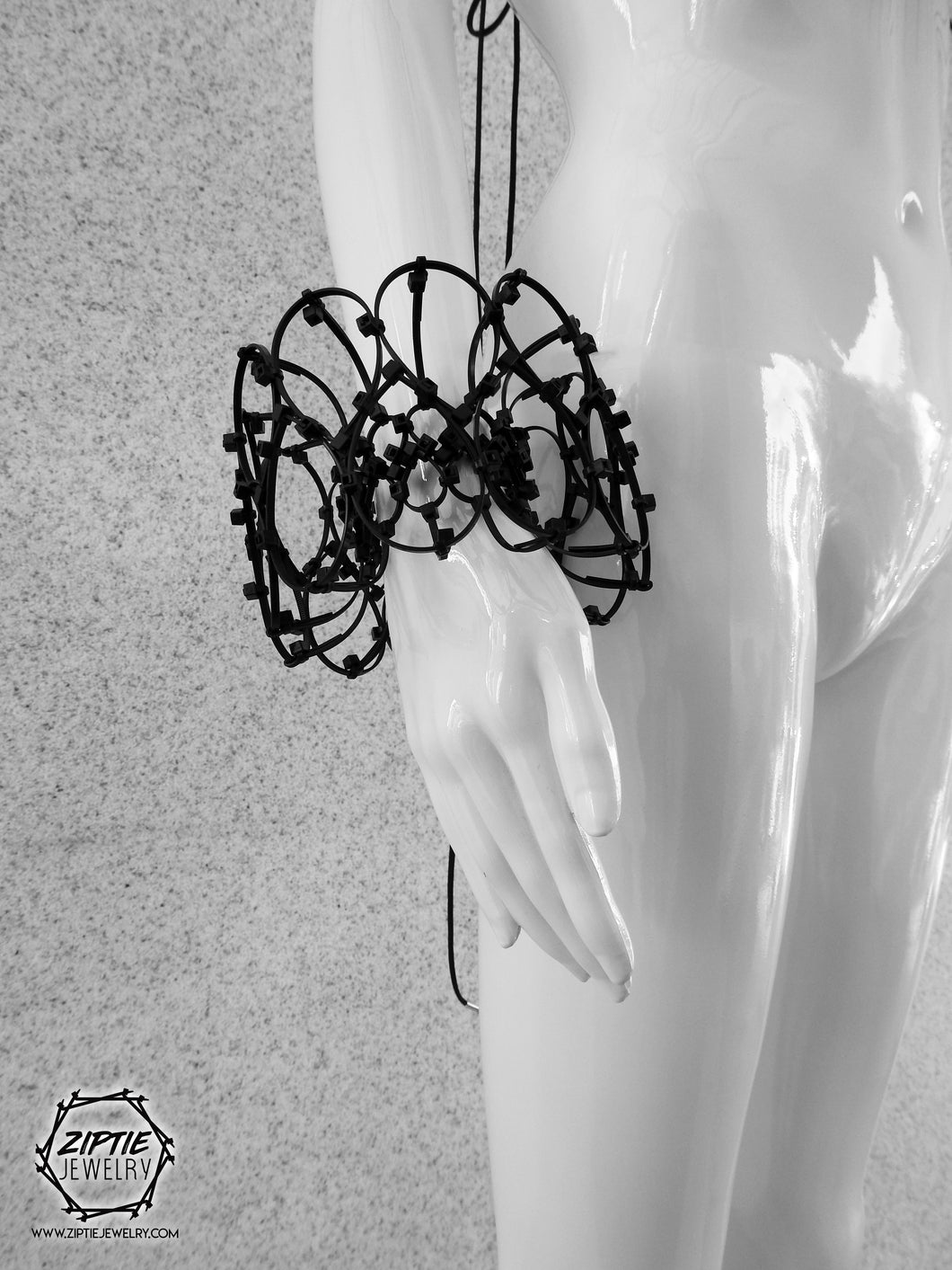 Futuristic Elizabethan Style Bracelet